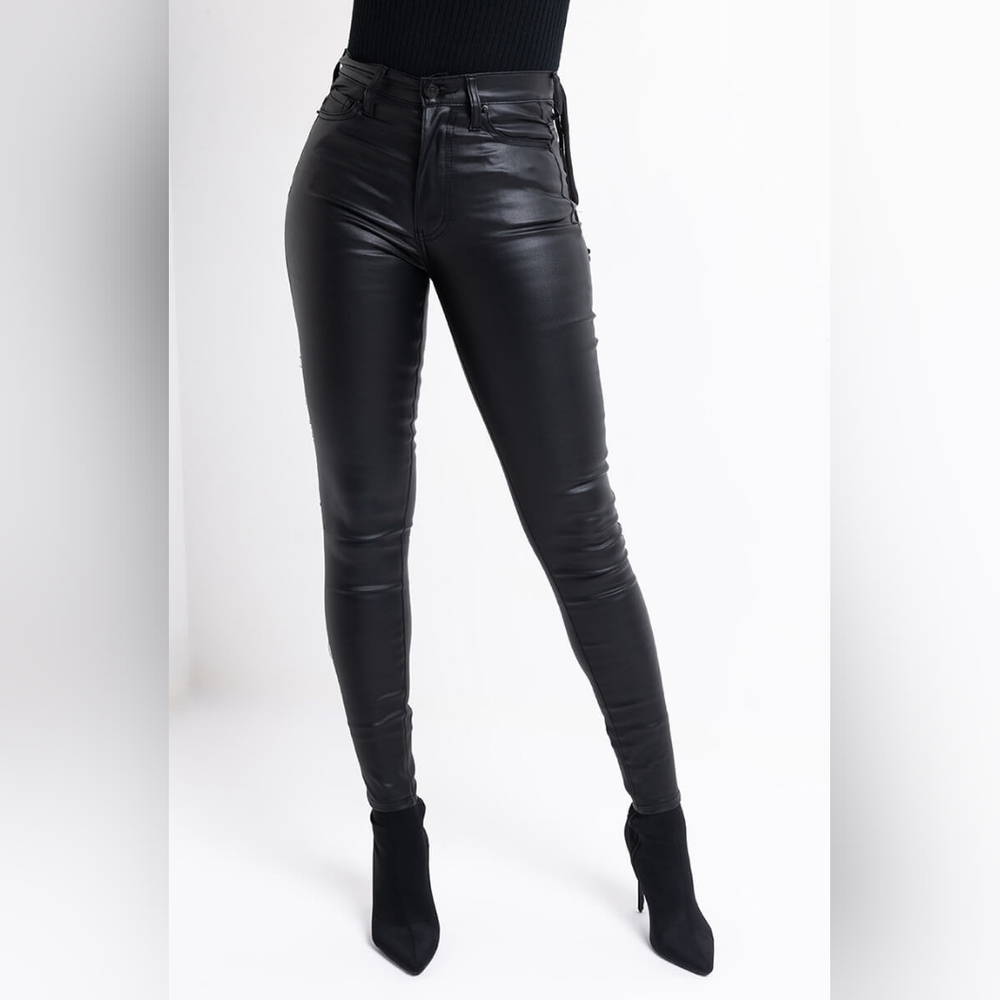 Adyson Parker Black Leather Pants